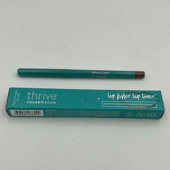 Thrive Causemetics Lip Filler Lip Liner KACKIE Mocha 0.35g / 0.012 oz New NIB! - Picture 1 of 12